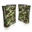 Digital Woodland Camo Design Xbox 360 Front Panel Protector Skin Decal Sticker