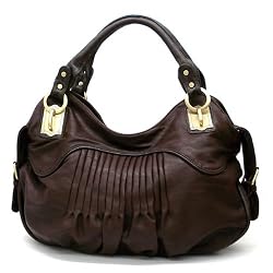 Pleated Passion Handbag/Satchel - Colors Available