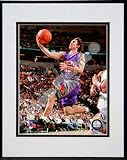 Steve Nash 2007 Action Double Matted 8 x 10 Photograph in Black Anodized Aluminum Frame