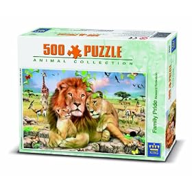 King 500 Piece Jigsaw Puzzle - Family Pride