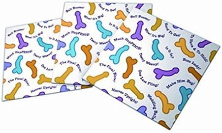 Risque Bachelorette Party Napkins 2 Ply - 8 Count by Candy Prints