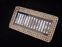 Belt - White Ice Mini LED programmable belt buckle