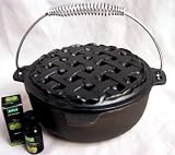 ''Old Mountain Cast Iron ''''Pie-Steamer'''' Casserole''