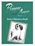 Puppy Love: Baby's Memory Book