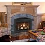 Wellington A Flush Fireplace Mantel in Light Natural