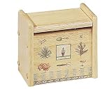 Pfaltzgraff Naturewood Wooden Recipe Box