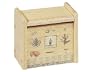 Pfaltzgraff Naturewood Wooden Recipe Box