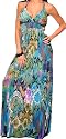 MAXI BOHO SUMMER GOWN VINTGE HALTER CELEBRITY BEACH PARTY DRESS