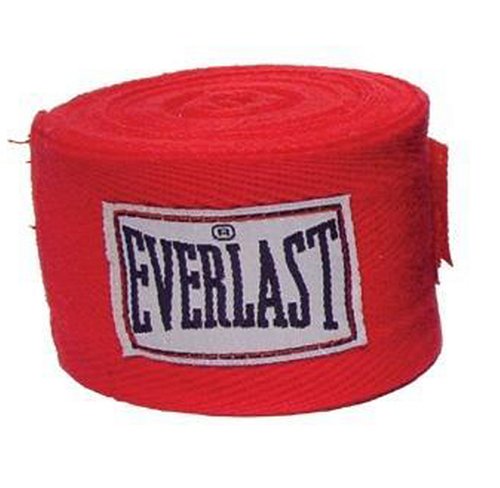 Childrens Toyshop  Sporting Goods : Everlast Hand Wraps (Red)