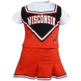 Nike Wisconsin Badgers Toddler 2-Piece Cheerleader Outfit