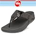 Apparel : FitFlop Electra Sandals - Black - Womens