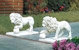 Stately Lion Statues