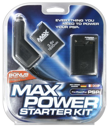 Childrens Toyshop  Video Games : Max Power Starter Kit for PSP