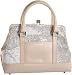 Isaac Mizrahi Gesso-Printed Canvas Boat Pocketbook