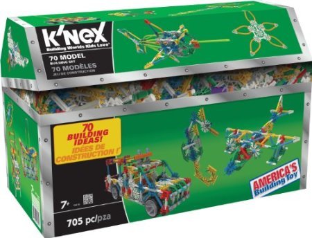 K'nex 70 Model Building Set, 13419, 705 piece