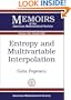 Entropy and Multivariable Interpolation (Memoirs of the American Mathematical Society)