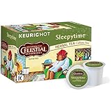 Celestial Seasonings Sleepy Time Herbal Tea Keurig K-Cups Coffee, 12 Count