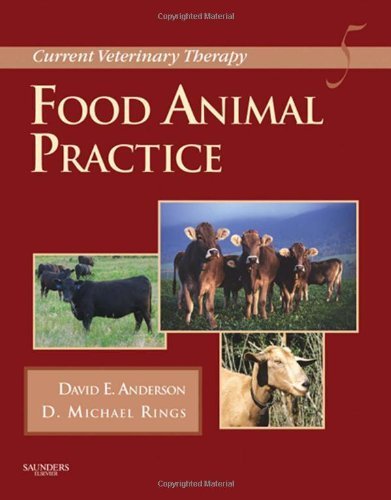 By David E. Anderson DVM MS , Michael Rings DVM MS DACVIM: Current Veterinary Therapy: Food Animal Practice Fifth (5th) Edition