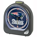 Wincraft New England Patriots Travel Alarm Clock