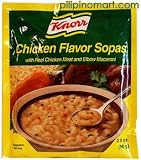 CHICKEN FLAVOR SOPAS (KNORR)