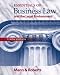 Books : Essentials of Business Law and the Legal Environment