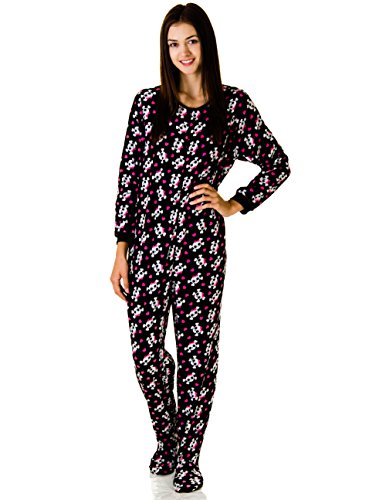 Rene Rofe Juniors Plush Onesie Footie Pajamas