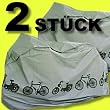 Set 2 St�ck Fahrradgarage / n Abdeckhauben Schutzhauben Fahrradabdeckung