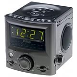 RCA RP3751 CD Clock Radio with Green Display