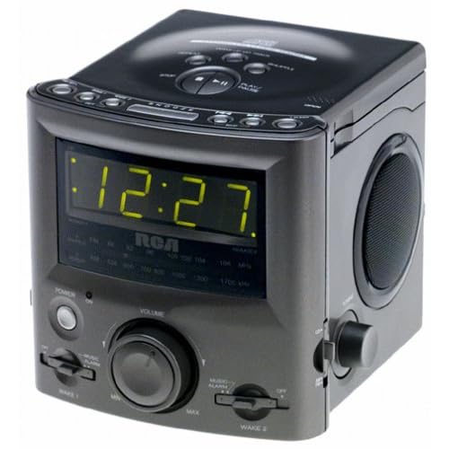^Price RCA RP3751 CD Clock Radio with Green Display (Discontinued by