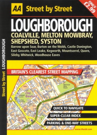 AA Street by Street Loughborough