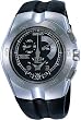 Seiko Men's Arctura Chronograph Kinetc Watch with Black Strap and Dial Model SNL031P1