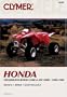 Honda: Trx250R/Fourtrax 250R & Atc 250R, 1985-1989 (Clymer Motorcycle Repair Series)