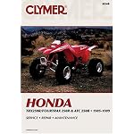 Honda: Trx250R/Fourtrax 250R & Atc 250R, 1985-1989 (Clymer Motorcycle Repair Series) book cover