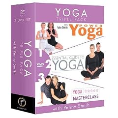 Yoga Triple Pack With Penny Smith [DVD]