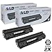 Compatible Replacements for Canon 9435B001 (137) Set of 2 Black Laser Toner Cartridges