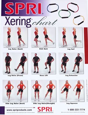 SPRI Xering Exercise Wall Chart