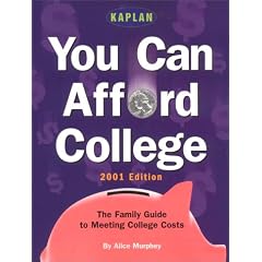 You Can Afford College 2001: The Family Guide to Meeting College Costs (Straight Talk on Paying for College)