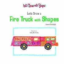 Let's Draw a Fire Truck with Shapes