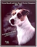 Parson Russell Terrier Champions, 2000-2003