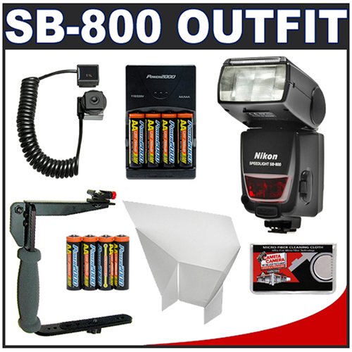Childrens Toyshop  Photo : Nikon SB-800 AF Speedlight Flash + 8 Batteries & Charger + Flash Bounce Reflector + TTL Flash Cord + Stroboframe 350 Flash Bracket for Nikon D40, D40x, D50, D60, D70s, D80, D200, D300 & D700 Digital SLR Cameras