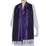 Silk Scarves Women Fashion Accessories India 20 x 72 inches