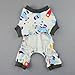 Fitwarm Adorable Soft Planes Dog Pajamas for Pet Cat Dog Pjs Clothes, X-Large