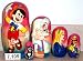 Russian Nesting Doll Pinocchio 5 Pc / 7 in 7.105