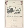 Chateau La Tour de Mons Margaux 1990 French Wine Label Kitchen Towel, French