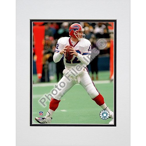 Photo File Buffalo Bills Jim Kelly 8x10 Matted Photo