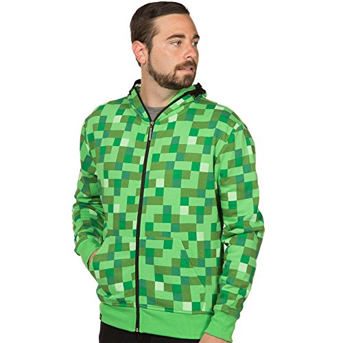 Jaket Creeper Sweatshirt Minecraft Creeper Sweater Sales