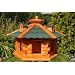 XXL Vogelhaus Vogelvilla mit Gauben Nr16 Dach gr�n