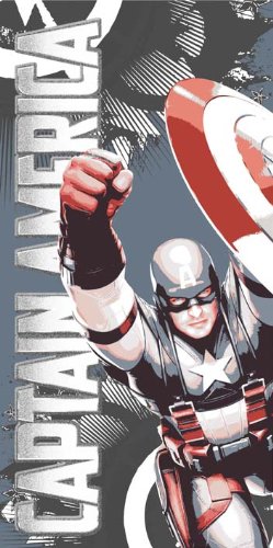 Zap Captain America Towel