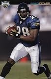 FRED TAYLOR Poster JACKSONVILLE Jaguars NFL RARE NEW - 24