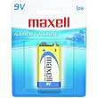 MAXELL 721110 - 6LF221BP ALKALINE BATTERIES (9V; 1 PK)